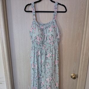 No Boundaries Floral Ruffle Sundress